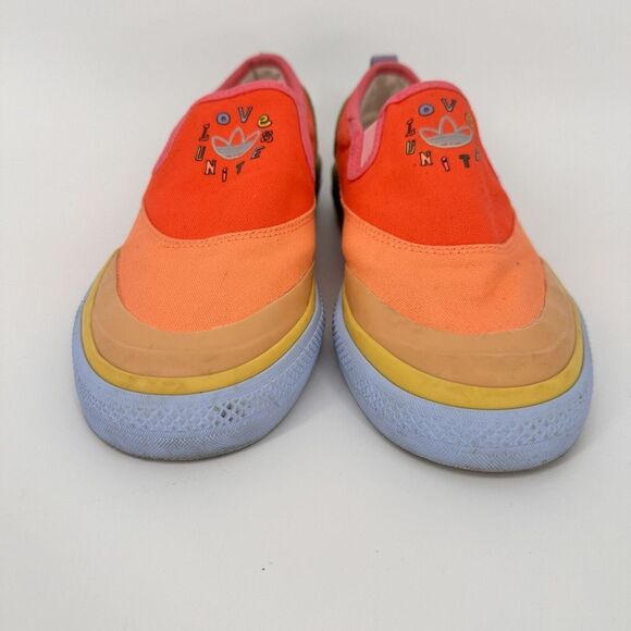 Adidas “Love Unites” Pride Shoes Unisex size 5.5) Retails for‎ $95 Low Sneakers - Picture 1 of 16